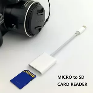 Micro to SD Card Camera Reader for Android mobile phones and tablets - Picture 1 of 2