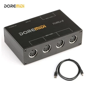 DOREMiDi MIDI THRU 6 Thru Box Controller - Picture 1 of 12
