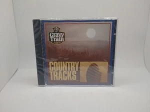 NEW/SEALED COUNTRY MUSIC COMPILATION CD - GRAVY TRAIN COUNTRY TRACKS (1999)  - Imagen 1 de 2