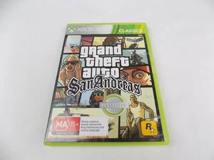 Mint Disc Xbox 360 Grand Theft Auto San Andreas - No Manual - Picture 1 of 3