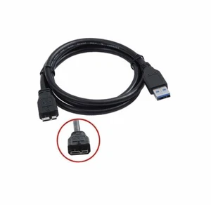 3PCS USB 3.0 Power Charger +Data Cable Cord For Toshiba External Hard Drive Disk - Picture 1 of 3