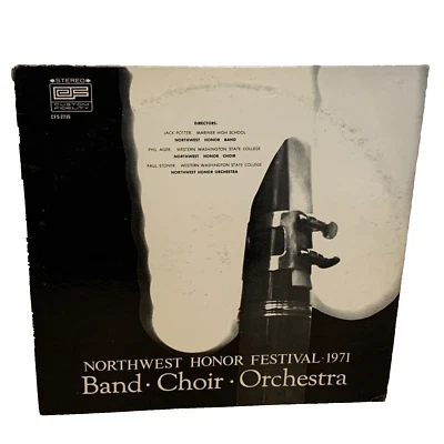 Northwest Honor Festival 1971 - Band Choir Orchestra -  Custom Fidelity CFS 2735 - Image 1 of 4