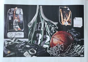 93 KEVIN McHALE No. 32 BOSTON CELTICS signed Tribute to Greatness Poster 42/142 - Picture 1 of 7