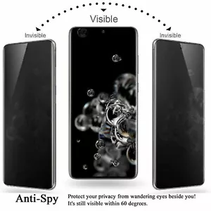 2x Protector de pantalla de vidrio templado de privacidad para Huawei P30 P40 P40 Pro P40 Lite 5G - Imagen 1 de 10