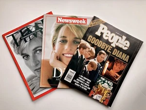 Princess Diana Commemorative Magazine lot Newsweek, Time & People. Royal Family - Picture 1 of 4