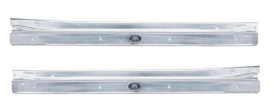Juego de placas de umbral de puerta OER para 1968-1979 Nova y 1973-1979 Ventura Omega Skylark Foto 1 de 4