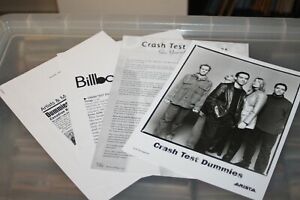Crash Test Dummies   -   Press Information + Photo 