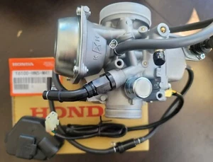 Carburetor TRX350 Rancher 00 01 02 03 04 05 06 OEM Honda Carb 16100-HN5-M41 #T09 - Picture 1 of 4