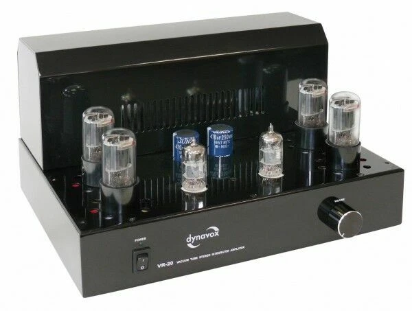 Dynavox VR-20 Amplificateur Intégré à Tubes - Noir (204917)