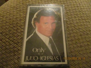 ONLY by JULIO IGLESIAS CASSETTE TAPE 1989 CBS Records INC NEW IN PLASTIC - Picture 1 of 2