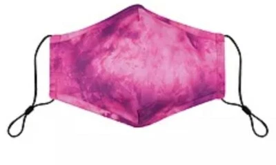 Multi-Colored Tie Dye Washable Face Mask Adult Bespoke Size S/M - Image 1 of 2