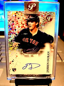 2022 Topps Pristine #83/99 Jarren Duran Rookie Auto #PA-JDU Mint " ALL-STAR "MVP - Picture 1 of 9
