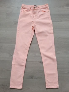 Women's WAREHOUSE Jeans peach Color Size 10 new - Picture 1 of 12