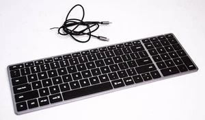 SATECHI Slim X2 Kabellose BT Tastatur Sync M2/ M1 Pro/Air M2 M1 US Layout - Bild 1 von 3