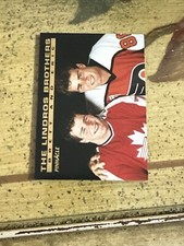Vtg 1993-94 Pinnacle #NNO ERIC & BRETT LINDROS Flyers C NHL HOF NM/M 2nd Year SP