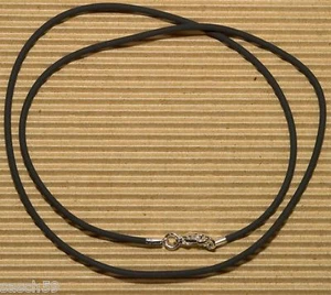 Kautschukkette nach MASS 2mm Kautschukband Halsband XL - Bild 1 von 1