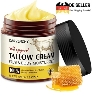 Beef Tallow Creme 120 g, Rindertalg für Hautpflege, Rindertalg und Honigbalsam. - Bild 1 von 14