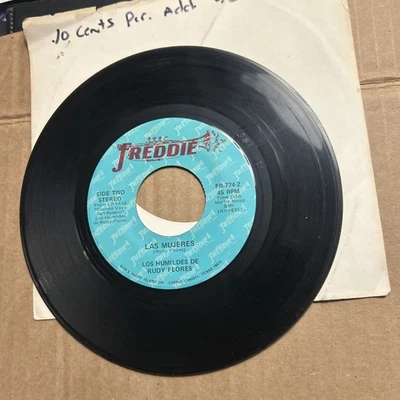 Los Humildes De Rudy Flores Cuando Vaya Pa'l Pueblo/Las Mujeres Freddy 45 - Image 1 of 4