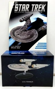 Star Trek Eaglemoss USS Franklin Ship XL Edizione Speciale #08 - Nuovo - Spedizione Gratuita - Foto 1 di 17