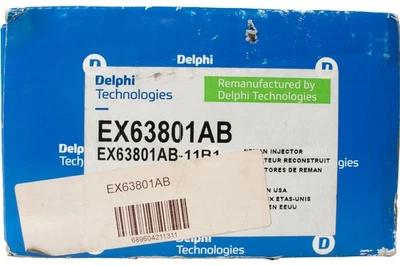 Inyector de combustible Delphi para camiones Spartan Motors 1996-99 pieza EX63801AB mediana/HD Foto 1 de 4