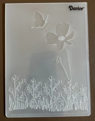 #65 Carpeta en relieve Darice Essentials "FLOR MARIPOSA" 1218-54 Foto 1 de 2