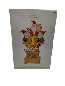 Hallmark Keepsake Santas Jolly Workshop Christmas Ornament - Picture 1 of 11