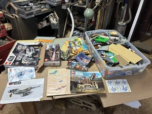 großes Lego Lot Star Wars Blöcke Figuren 20 Pfund - Bild 1 von 20