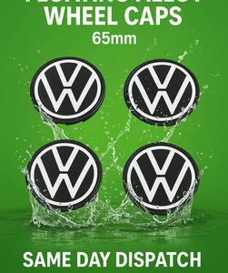 Alloy Wheel Caps for Touareg 2012 Diesel SUV 3.0 65mm Set of 4 - Picture 1 of 1