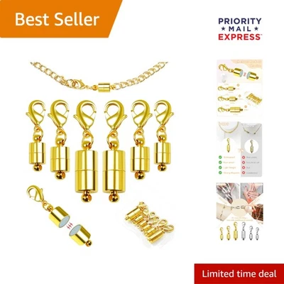 Fuerte garra de langosta magnética cierre conector joyería pulsera collar hágalo usted mismo Foto 1 de 4