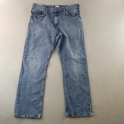 Lee Jeans Men's Sz 36x32 VTG Relaxed Fit Bootcut Med Wash 99% Cotton Normcore - Image 1 of 4