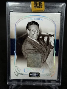 2008 Donruss Celebrity Cuts Century Lou Gehrig Jersey Relic /50 Factory Sealed - Picture 1 of 3
