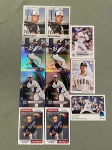 Mackenzie Gore Rookie Card Lot - Picture 1 of 12