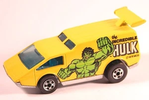 Hotwheels 1979 Heros Incredible Hulk Spoiler Sport 2878 GRAN ventana ~ ¡Como nuevo! - Imagen 1 de 6