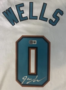 Jaylen Wells Signed Autographed Memphis Grizzlies Nike Jersey Beckett COA - Picture 1 of 4