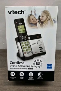 VTECH Cordless Digital Answering System with Caller Id/Call Waiting - Black / - Picture 1 of 6