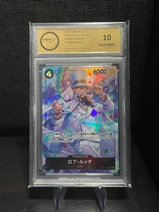 Rob Lucci OP05-093 Awakening of the New Era AA-Grading 10 Gem Mint - Picture 1 of 2