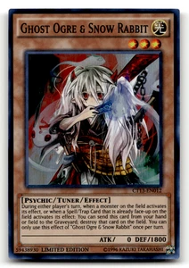 Ghost Ogre & Snow Rabbit CT13-EN012 Limited Super Rare 2016 Mega-Tins LP - Picture 1 of 2