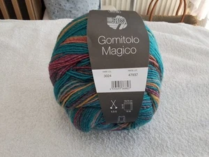 Lana Grossa Gomitolo Magico 400 gr .Farbe 3024 Farbverlaufswolle Wollgemisch - Bild 1 von 2