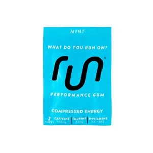 RUN GUM Mint Energy 50mg Koffein pro Stück 12 Pkt, 24 Stück am besten bis Jan. 2025 - Bild 1 von 2