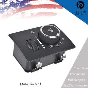 68189148AA New Black Left Headlamp Switch W/Fog Lights For 2014 Dodge Challenger - Picture 1 of 8
