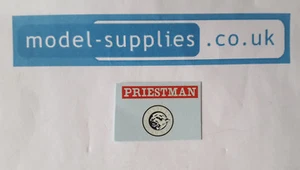 Corgi 1128 Priestman Cub Shovel Reproduction Waterslide Transfer - Picture 1 of 1