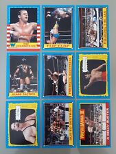 1987 Topps WWF Lot 11 Wrestling Cards mit Dynamite Kid, Demolition, Rick Martel