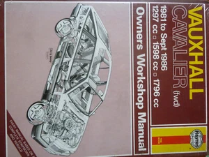 Vauxhall Cavalier Werkstatthandbuch Haynes neu in original Plastikfolie - Bild 1 von 1
