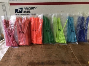 8" Mehrfarbige Nylon Reißverschluss Kabelbinder... USA... 400ct - Bild 1 von 4