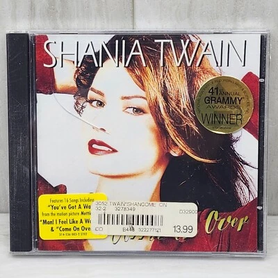 Come on over by Twain, Shania (CD, 1997) SEALED - CRACKED CASE Foto 1 de 2