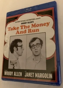 TAKE THE MONEY AND RUN BLU-RAY, NEW & SEALED, WOODY ALLEN, JANET MARGOLIN, RARE! - Picture 1 of 3