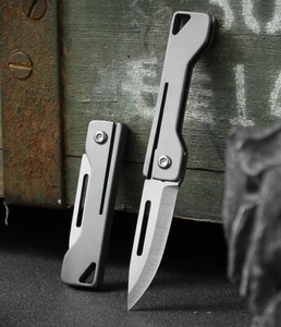 Mini Titan Taschen Klappmesser Brieföffner Outdoor Camping EDC Schlüsselanhänger - Bild 1 von 11