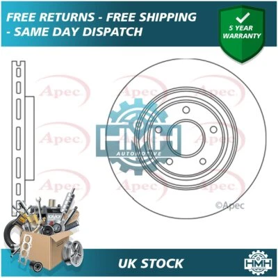 Fits Nissan X-Trail 2014- 1.3 1.6 dCi 1.7 2.0 Brake Disc Front Poppy 402064CE0A - Image 1 of 2