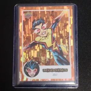 2023 UD MARVEL INIZI VOL 2 SERTES 2 PONTE ARCOBALENO ARANCIONE /199 JOLT - Foto 1 di 1