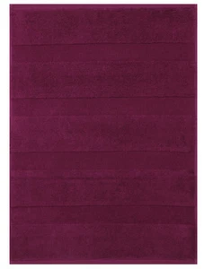 Betz Badvorleger DELUXE Duschvorlage Größe 50x70cm 100% Baumwolle pflaume lila - Bild 1 von 4